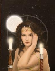 Moon Priestess | Obraz na stenu