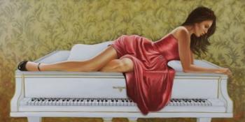 On the Piano | Obraz na stenu