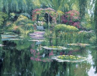Monet'S Garden | Obraz na stenu