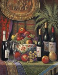 Wine And Floral I | Obraz na stenu