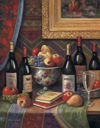 Wine And Floral II | Obraz na stenu