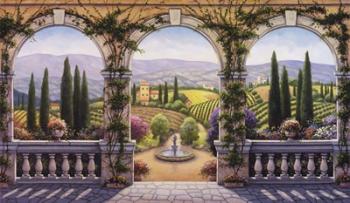 Tuscan Villa | Obraz na stenu