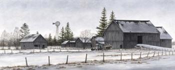 Amish Winter | Obraz na stenu