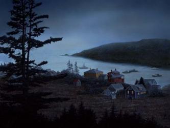 Last Light Over Monhegan | Obraz na stenu