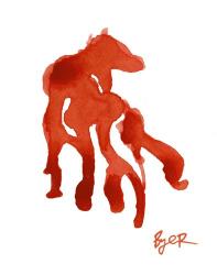 Red Horse | Obraz na stenu