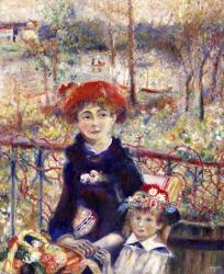 A Red Button for Renoir | Obraz na stenu