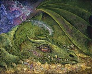 Never Tickle A Sleeping Dragon | Obraz na stenu