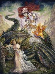 St. George And The Dragon | Obraz na stenu