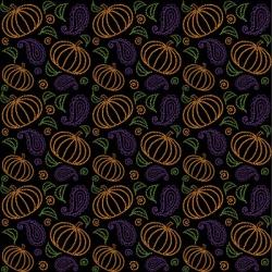 Paisley Pumpkin Pattern | Obraz na stenu