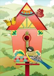 Country Birdhouse | Obraz na stenu