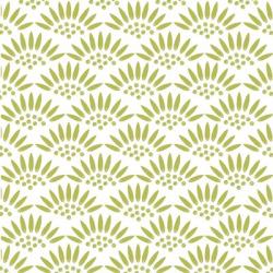 Geo Petal White-Green | Obraz na stenu