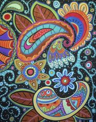 Abstract Paisley | Obraz na stenu