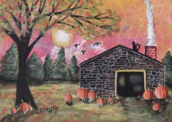Pumpkin Barn 1 | Obraz na stenu