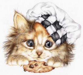 Cookie Kitten | Obraz na stenu