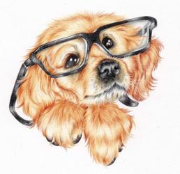 Geek Pup | Obraz na stenu