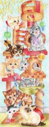 Cat Tower | Obraz na stenu