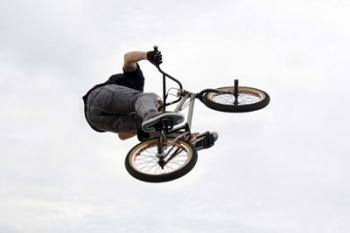 BMX Above | Obraz na stenu