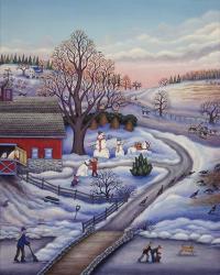 Winter Farm | Obraz na stenu