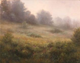 Meadow In Mist | Obraz na stenu