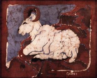 Dall Sheep Batik | Obraz na stenu