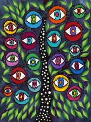 Evil Eye Tree II | Obraz na stenu