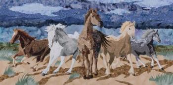 Stampeding Horses | Obraz na stenu