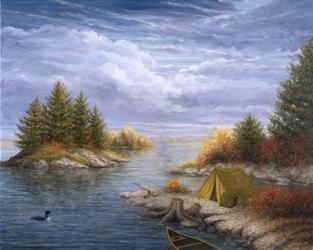 Camping on the Ottawa River | Obraz na stenu