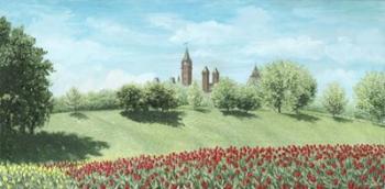 Parliament Building and Tulips - Ottawa | Obraz na stenu