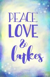 Peace Love Latkes | Obraz na stenu