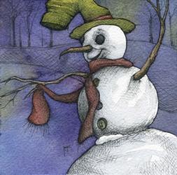 Snowman I | Obraz na stenu