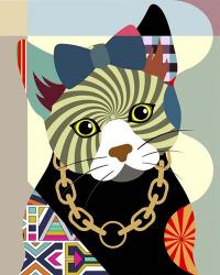 Hipster Kitty | Obraz na stenu