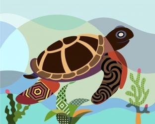 Spectrum Sea Turtle | Obraz na stenu