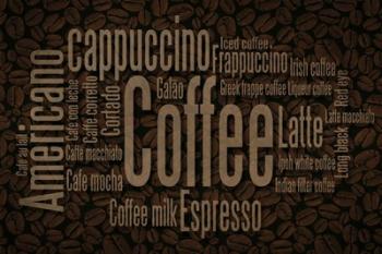 Coffee Beans Text | Obraz na stenu