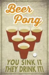 Beer Pong Sink It | Obraz na stenu