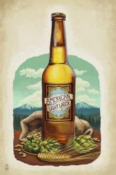 American Light Lager Beer | Obraz na stenu