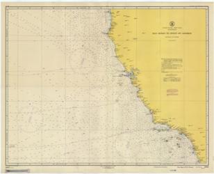 San Diego to Pointe St. George Map | Obraz na stenu