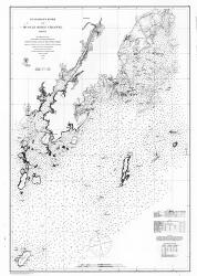 St. George's River Map | Obraz na stenu