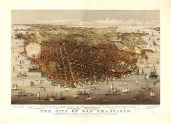 San Francisco Map | Obraz na stenu