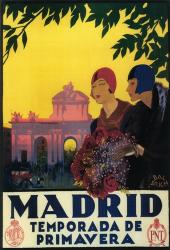 Madrid Temporada de Primavera Ad | Obraz na stenu