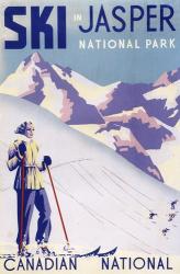 Ski In Jasper Canadian National | Obraz na stenu