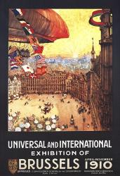 Brussels 1910 Exhibition | Obraz na stenu
