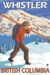 Whistler British Columbia Ski | Obraz na stenu