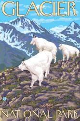 Glacier National Park Mountain Ad | Obraz na stenu