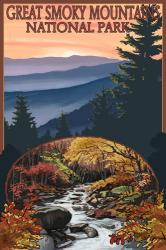 Great Smoky Mountains Fall Park | Obraz na stenu
