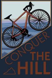 Conquer The Hill Bicycle Ad | Obraz na stenu