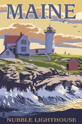 Nubble Lighthouse Ad | Obraz na stenu