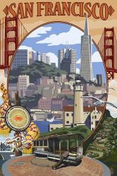 San Francisco Trolley Ad | Obraz na stenu