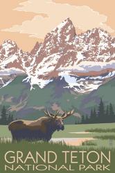 Grand Teton National Park Moose | Obraz na stenu