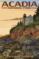 Acadia Park Bass Harbor Lighthouse | Obraz na stenu