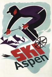 Ski Aspen Ad | Obraz na stenu